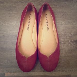 Lucky Brand leather flats - Size 5.5